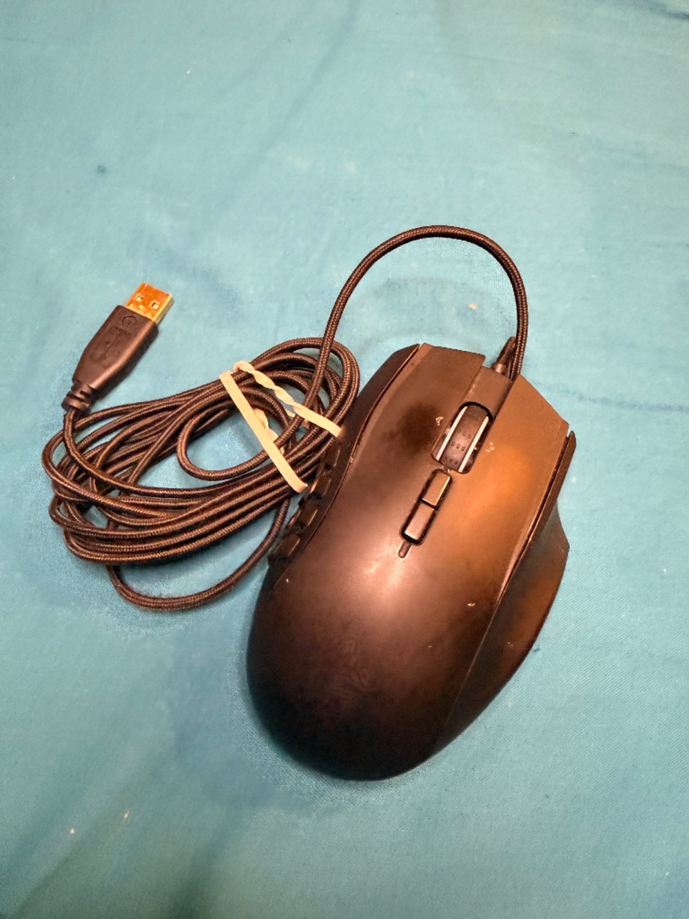 Razer Naga 2014 Wired Gaming Mouse RZ01-0104 Scroll Wheel Issue Read Description